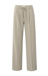Yaya Wide Leg Pinstripe Trouser