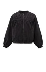 Yaya Nylon Bomber Jacket - Phantom