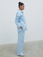 Pretty Lavish Ryleigh Poplin shirt - Blue