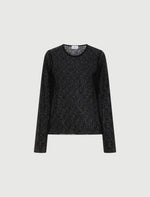 Marella Ebano lace top