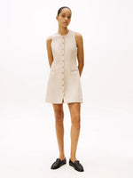 Tommy Hilfiger Linen Blend Mini Dress