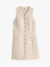Tommy Hilfiger Linen Blend Mini Dress