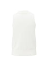 Yaya Sleeveless Cardigan - Early Frost White