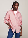 TOMMY JEANS BALLET PINK SHIRT