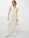 Marella Linen & Viscose Wide Trouser