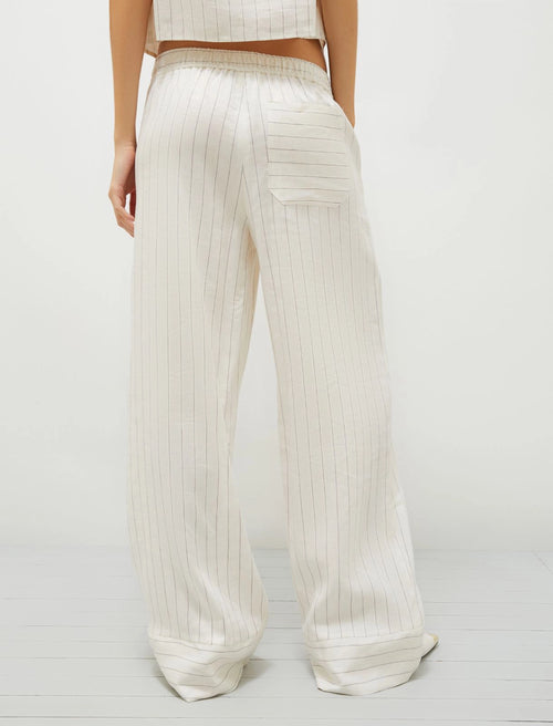 Marella Linen & Viscose Wide Trouser
