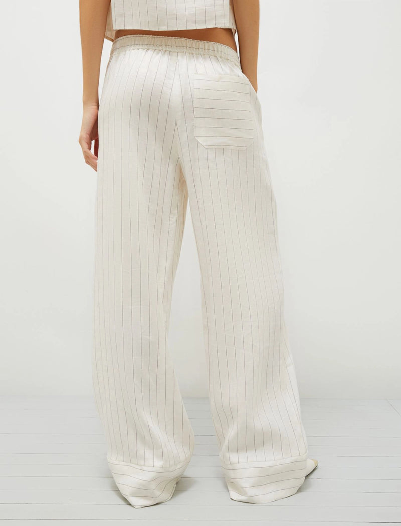 Marella Linen & Viscose Wide Trouser