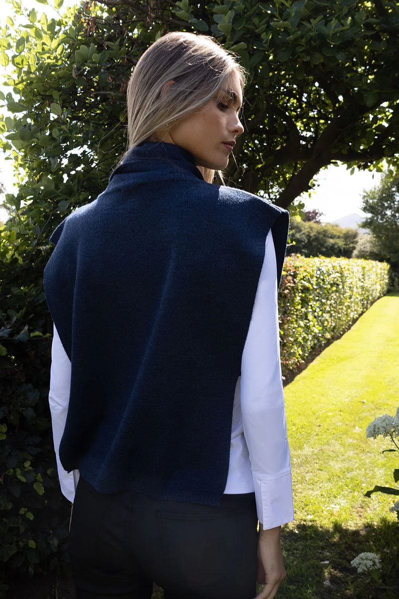 No2Moro Zeus mixed wool Gilet
