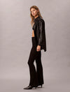 Calvin Klein High Rise Flare - Black