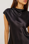 Rails Loretta Satin Top - Black