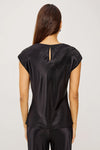 Rails Loretta Satin Top - Black
