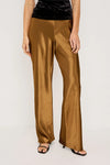 Rails Silvi Satin Wide Leg Pant - Gold