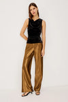 Rails Silvi Satin Wide Leg Pant - Gold