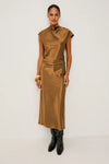 Rails Loretta Satin Top - Gold