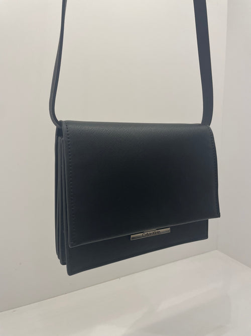 Calvin Klein Crossbody_Saffiano Black bag