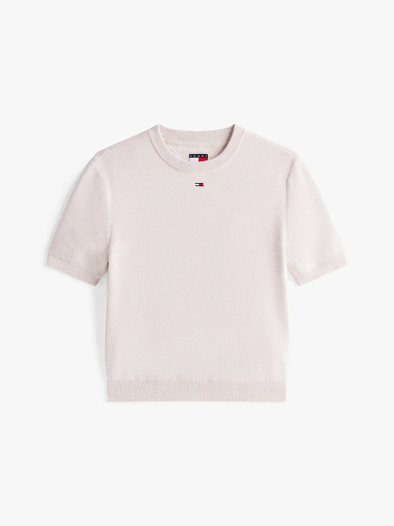 Tommy Jeans Slim Fit Short Sleeve Sweater