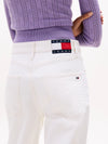 Tommy Jeans Layla High Slim Straight - Denim White