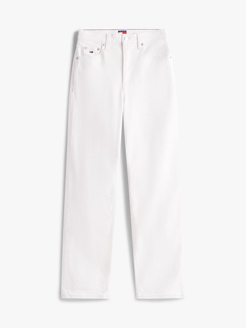 Tommy Jeans Layla High Slim Straight - Denim White