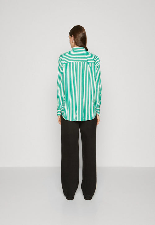 Tommy Hilfiger Green Stripe, Easy Fit Shirt