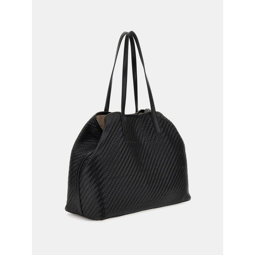 Guess VIKKY black leather tote