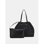 Guess VIKKY black leather tote