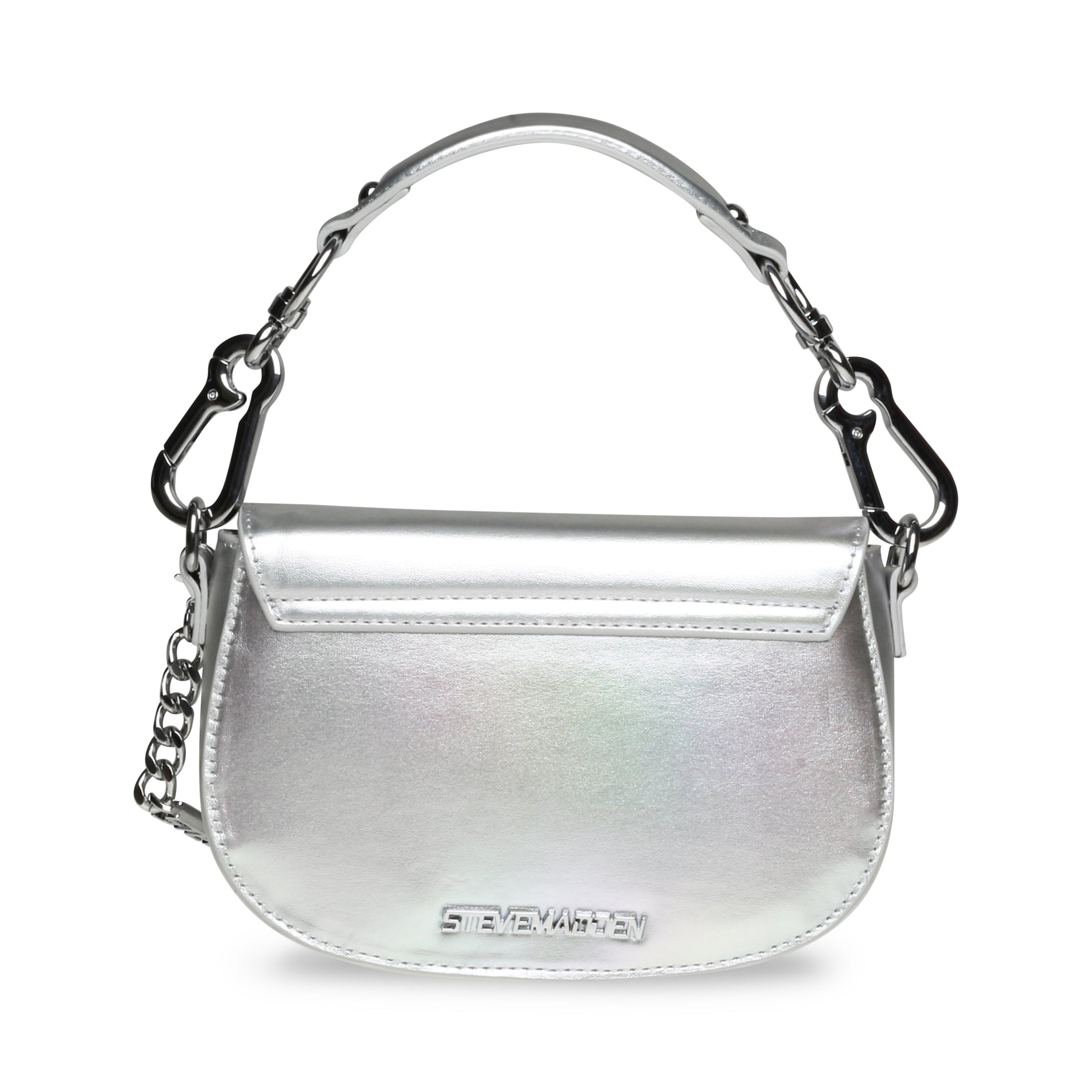 Steve madden silver bag best sale