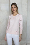 No2moro MAYO pink sweater