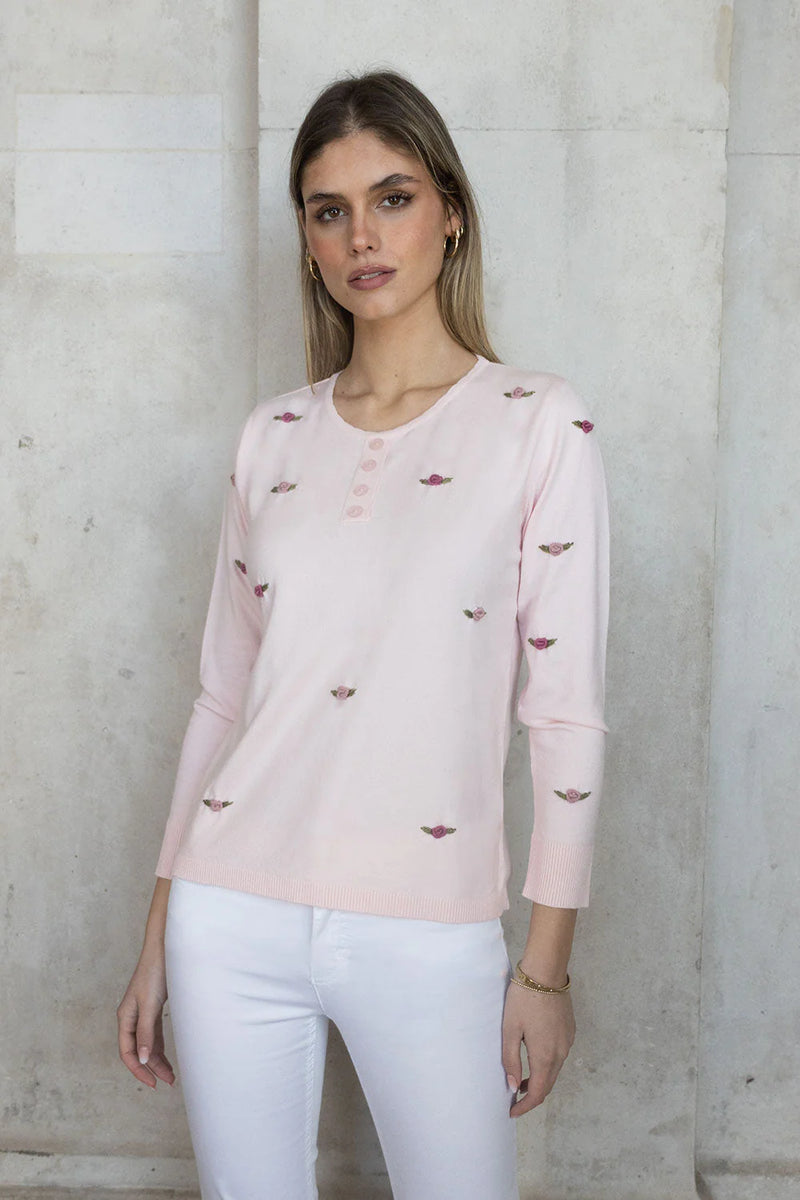 No2moro MAYO pink sweater