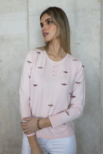 No2moro MAYO pink sweater