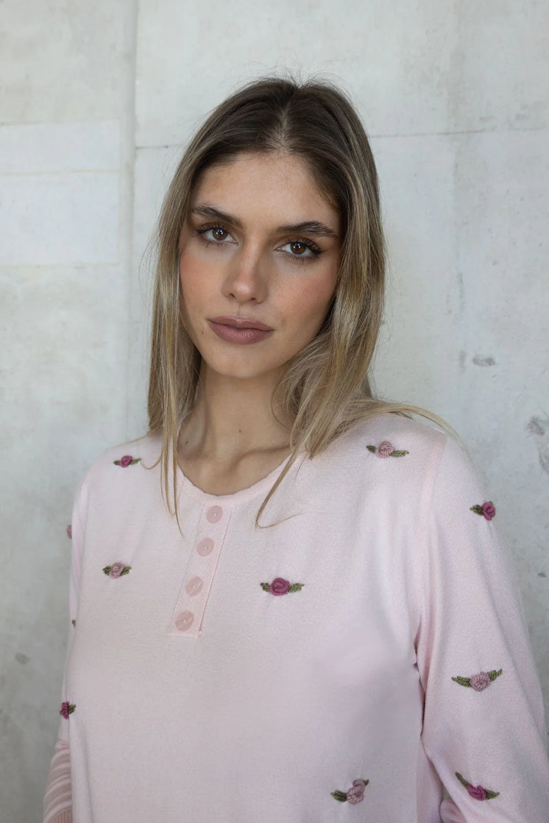 No2moro MAYO pink sweater