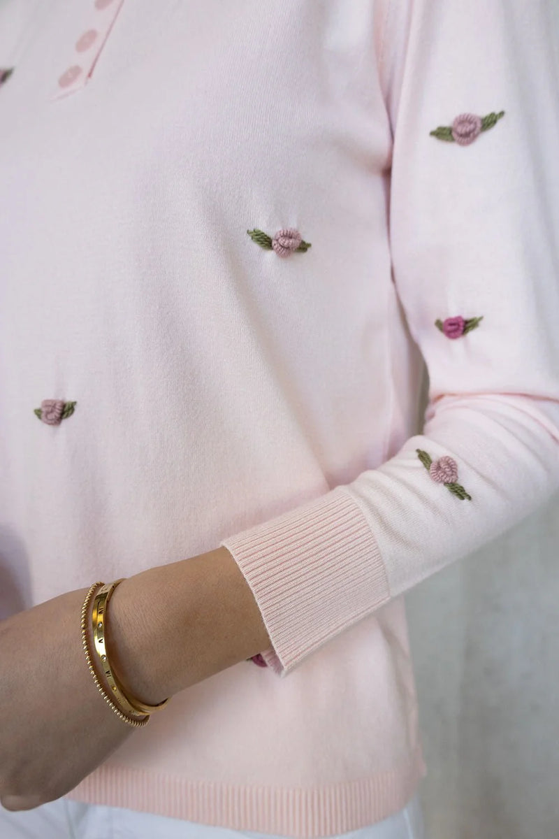 No2moro MAYO pink sweater