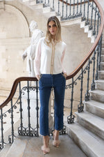 No2moro May ecru cardigan