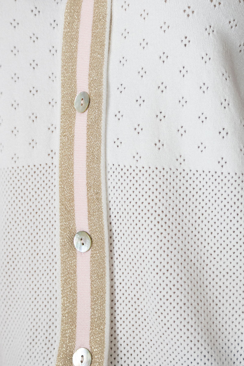 No2moro May ecru cardigan