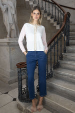 No2moro May ecru cardigan
