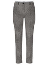 Marc Cain Sydney Pattern Trousers - Grey/Black/White
