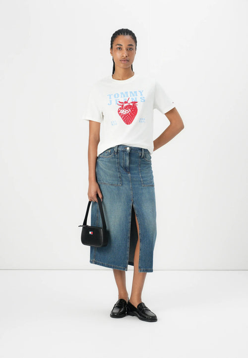 Tommy Jeans Strawberry Logo Tee