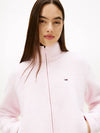 Tommy Jeans Teddy Zip Through - Light Pink