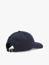 Tommy Hilfiger Logo Embroidery Twill Baseball Cap - Navy