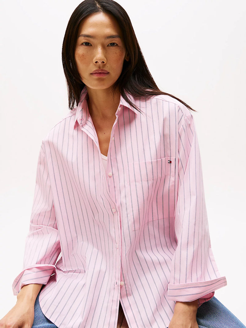 Tommy Hilfiger Striped Poplin Shirt