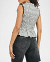 RAILS MARTINE GINGHAM TOP