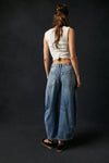 Free People Barrell Leg Jean