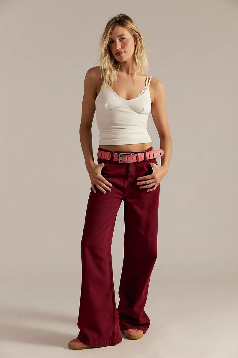 Free People Stride Wide Leg Jean
