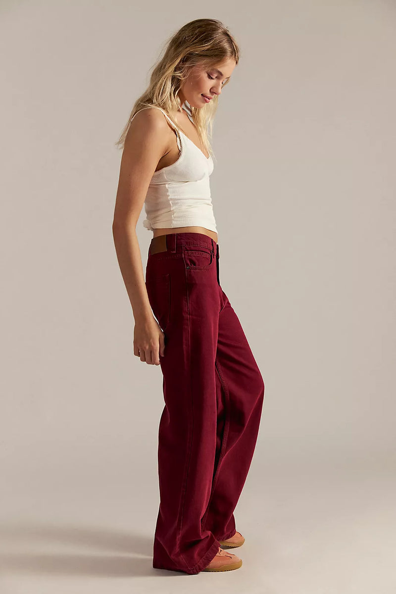 Free People Stride Wide Leg Jean