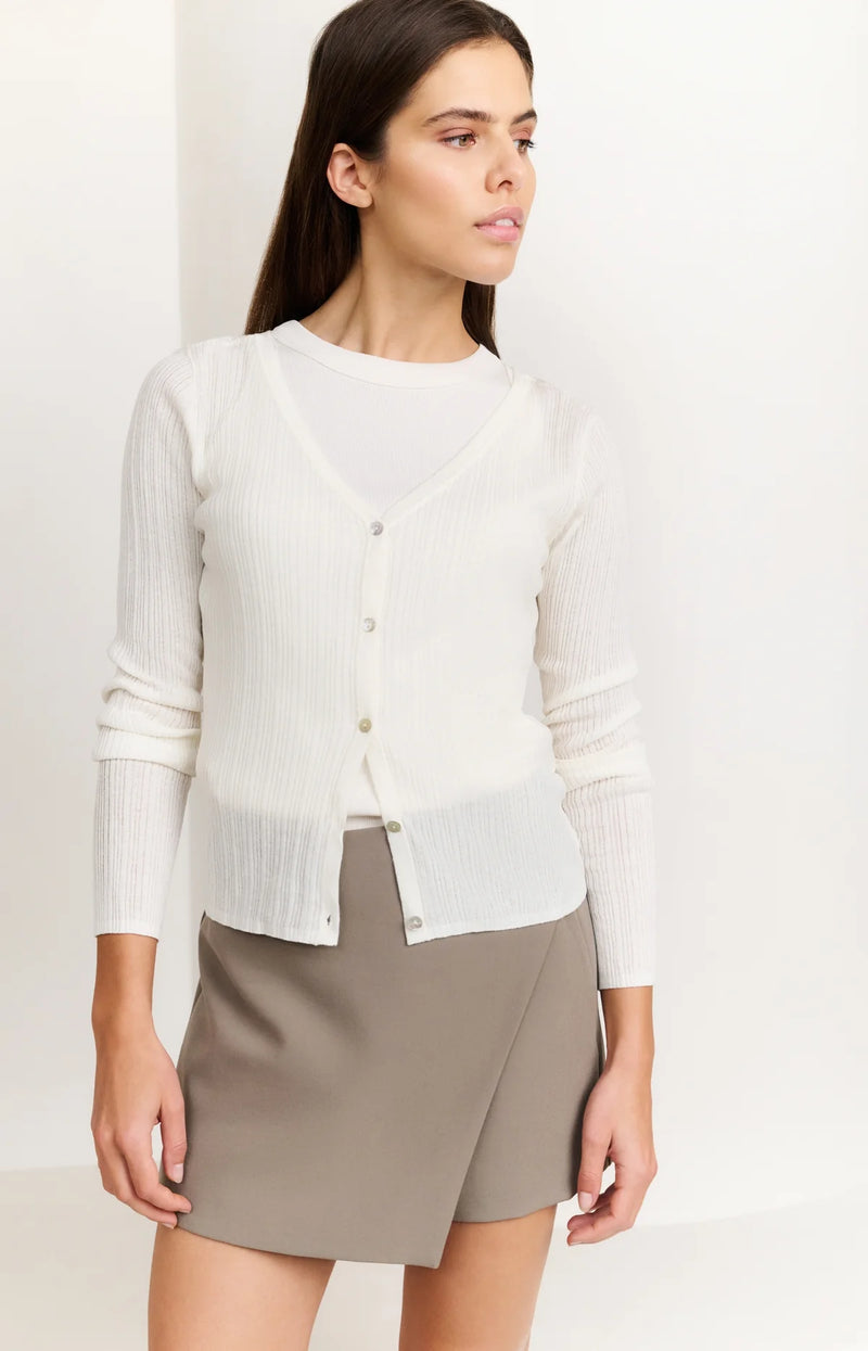 Yaya Fine Knit Cardigan