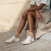 Veja Esplar Logo Leather Extra white Platine