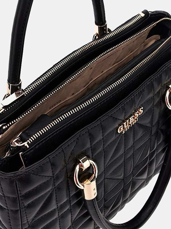 Guess black assia tote