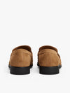 Tommy Hilfiger Suede Fringe Horsebit Loafer