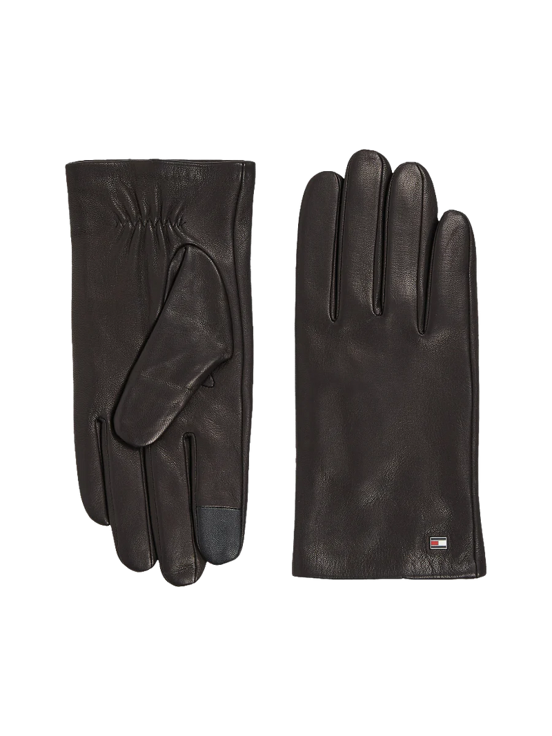 Tommy Hilfiger Essential Flag Leather Gloves