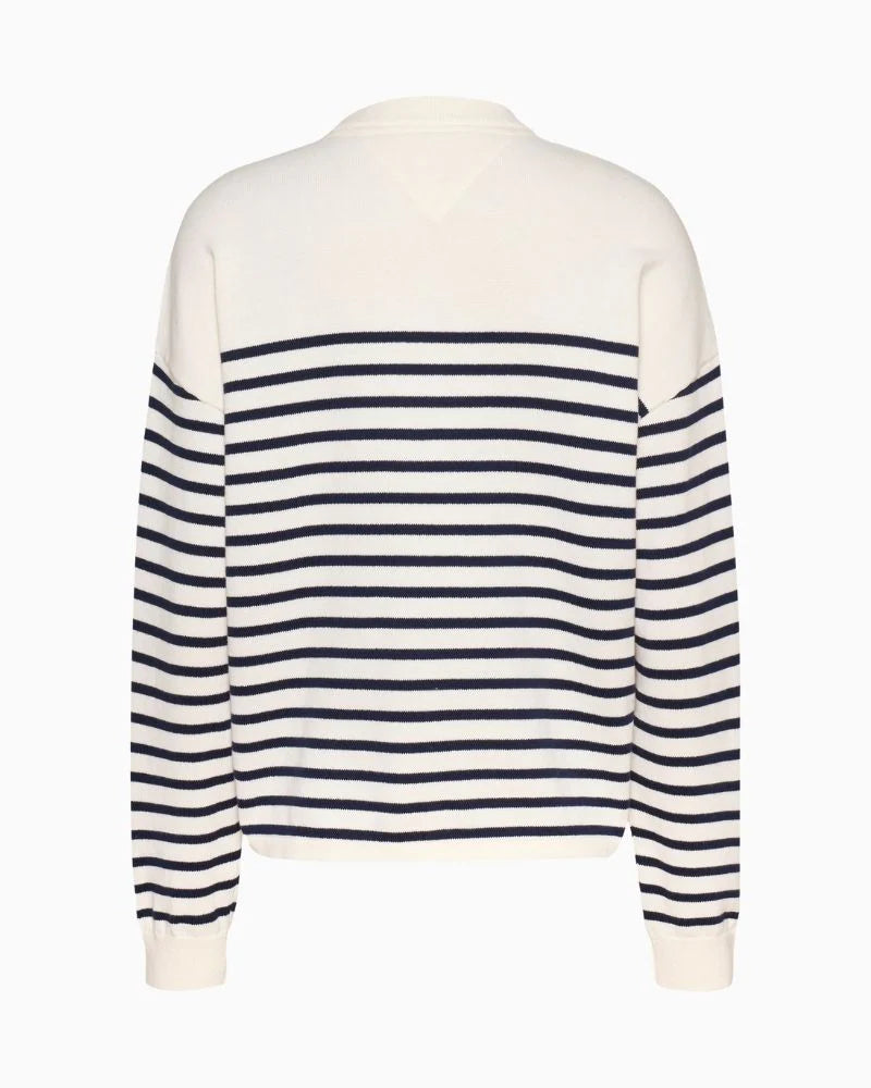 Tommy Jeans Stripe Varsity Sweater