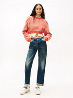 Tommy Jeans Kira MidRise Slim Straight Jean